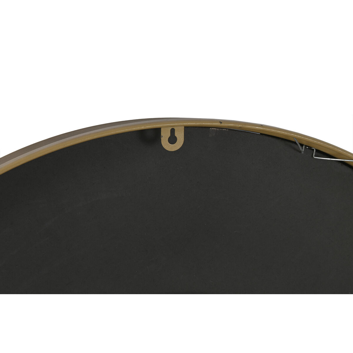 Reloj de Pared Home ESPRIT Negro Dorado Metal Cristal Vintage 80 x 9,5 x 80 cm