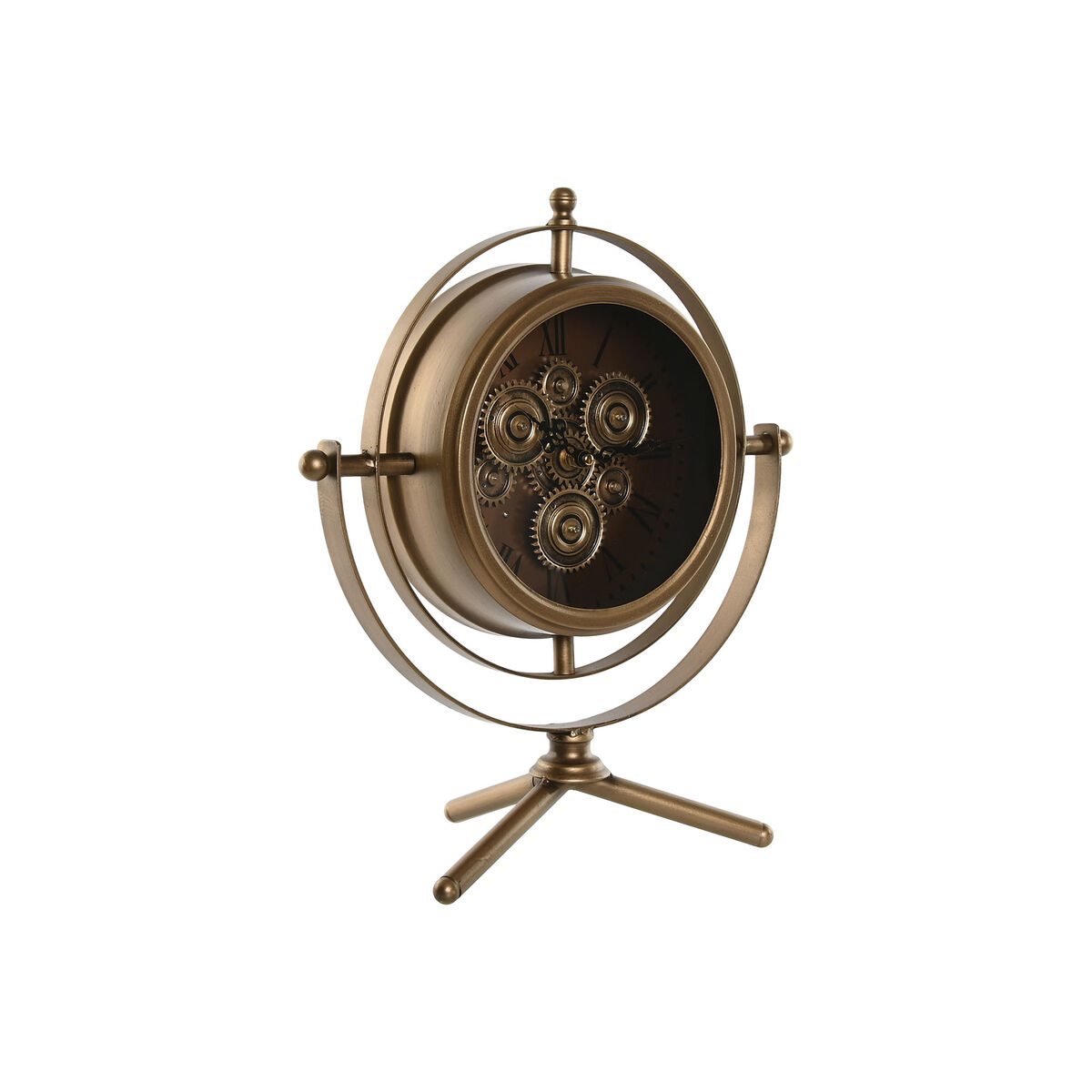 Reloj de Mesa Home ESPRIT Dorado Vintage