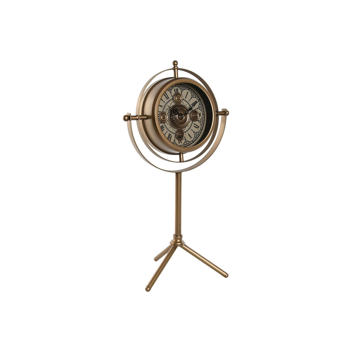 Reloj de Mesa Home ESPRIT Dorado Vintage