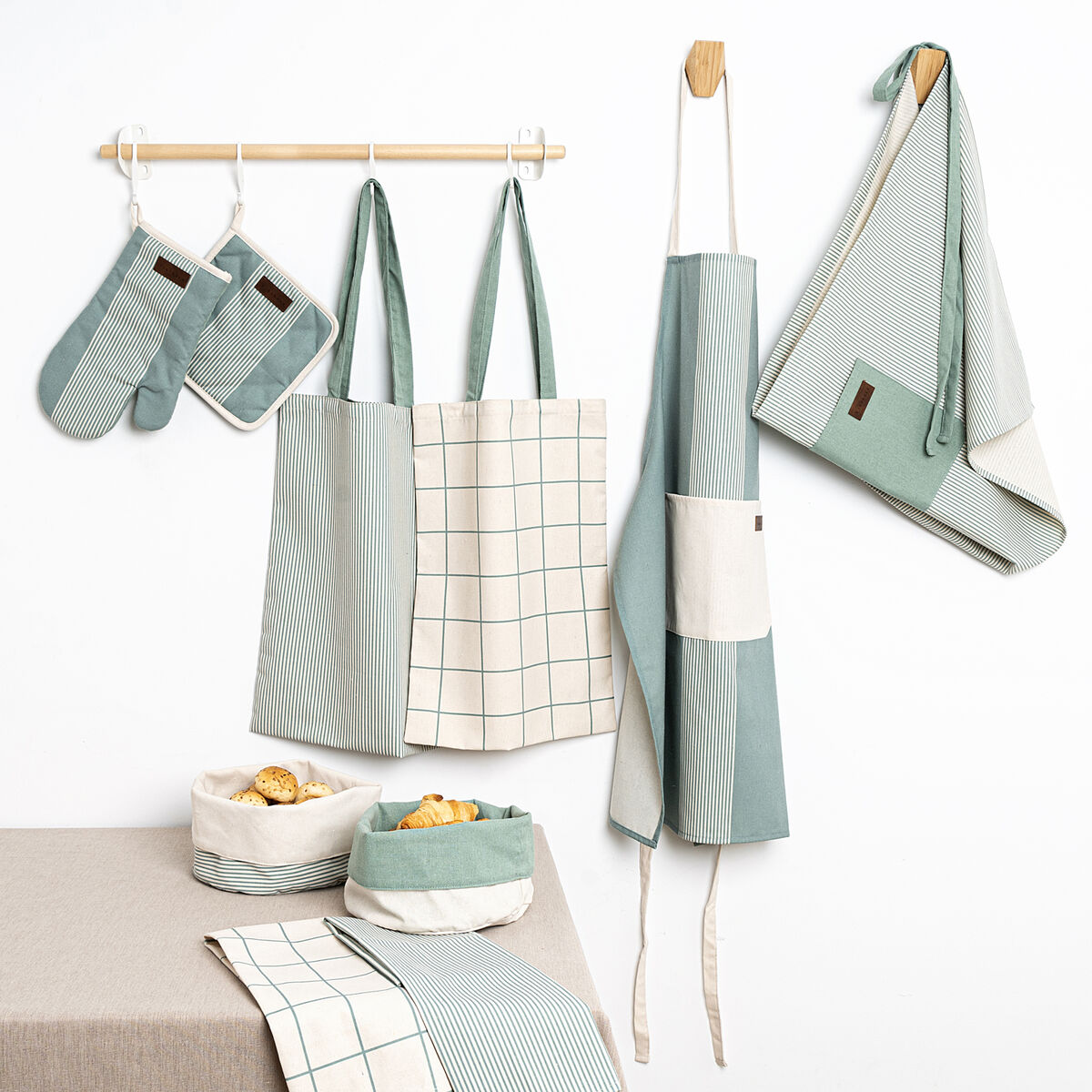 Delantal Vinthera Okapi Bicolor 60 x 75 cm (12 Unidades)