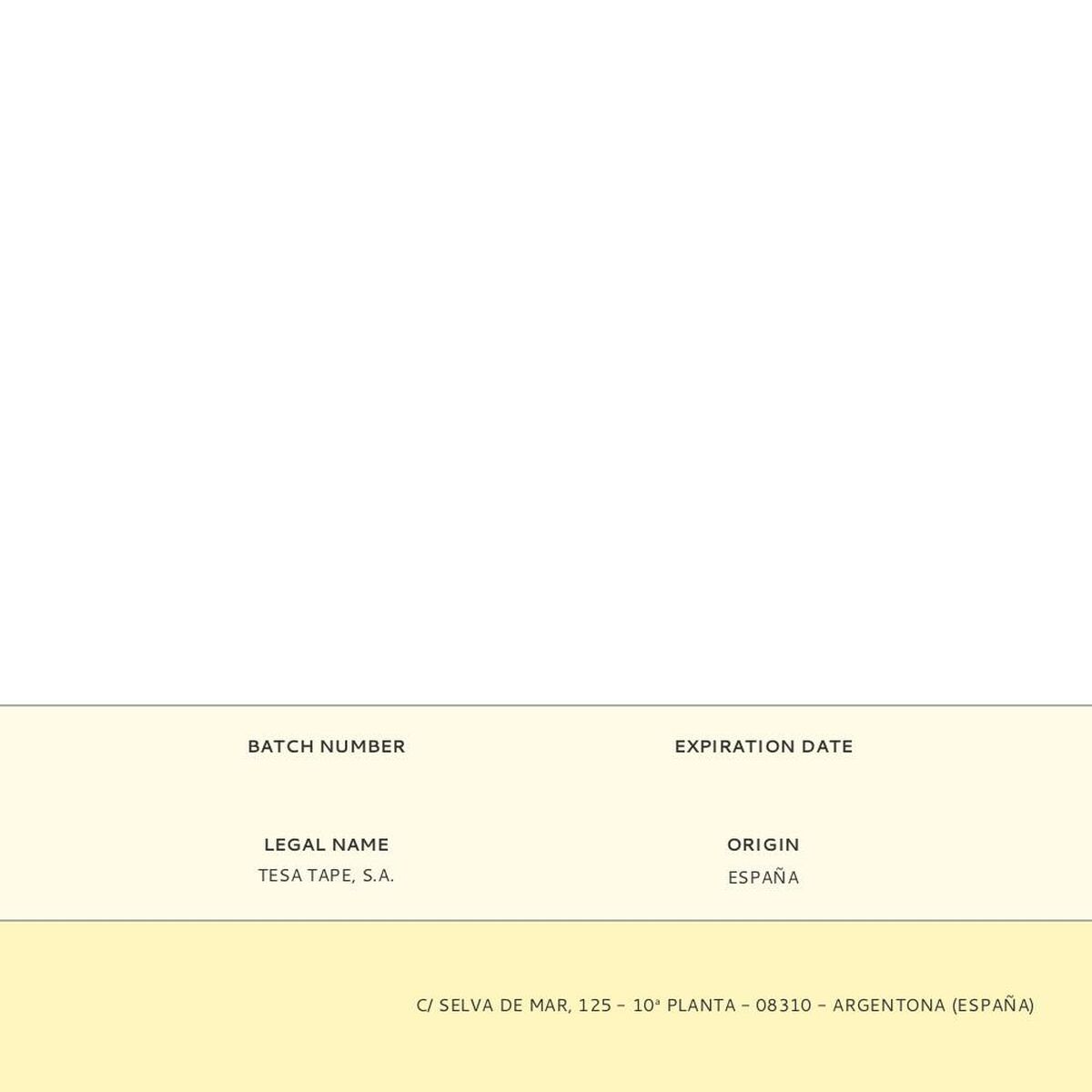 Cinta de Doble Cara TESA Transparente 5 m x 19 mm