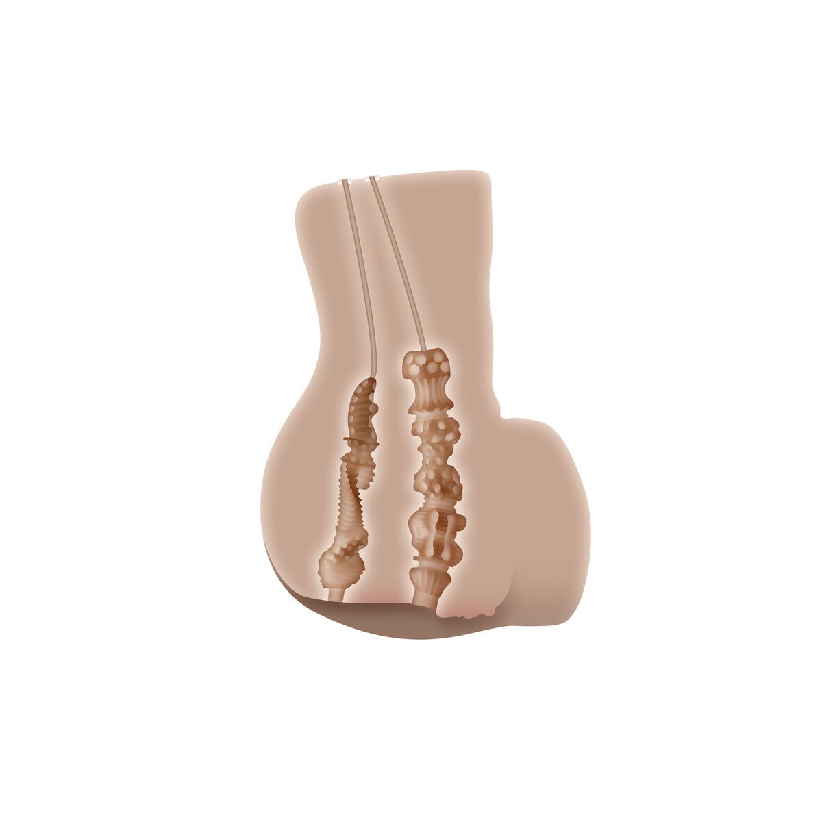 Masturbador Masculino Zero Tolerance Carne