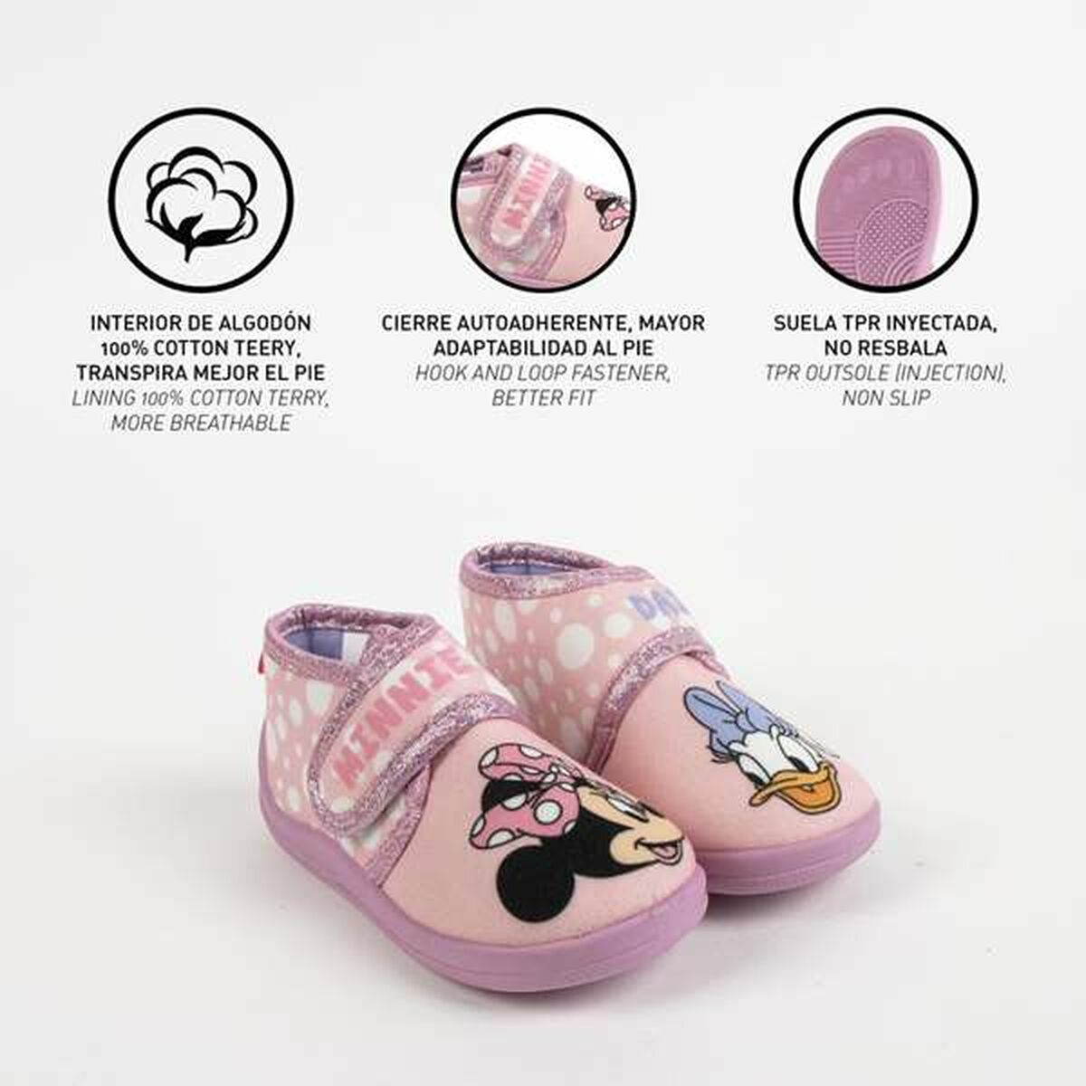 Zapatillas de Estar por Casa Minnie Mouse Rosa 26