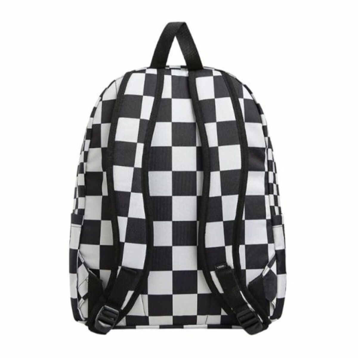 Mochila Escolar Vans Old Skool Check Backpack VN000H4X3M41 Negro