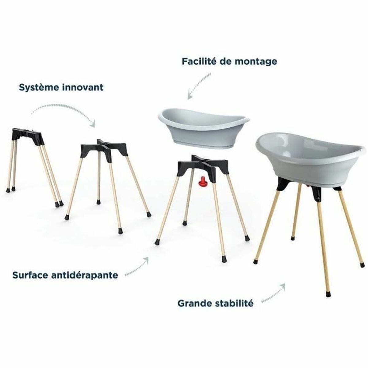 Bañera ThermoBaby Vasco 9 in 1