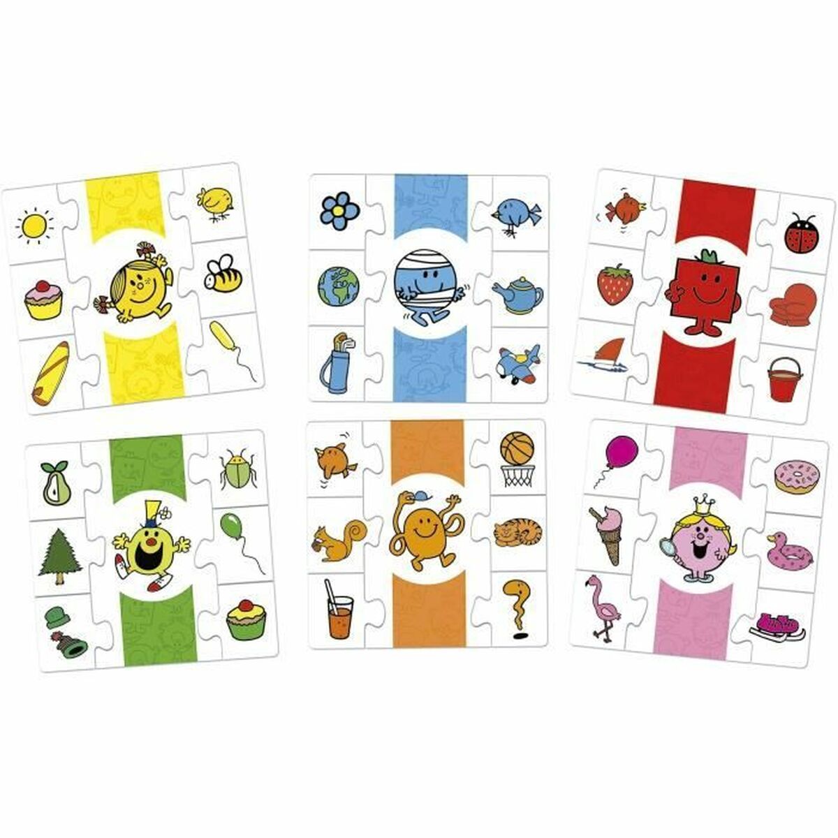 Juego Educativo Educa Mr. Men and Women