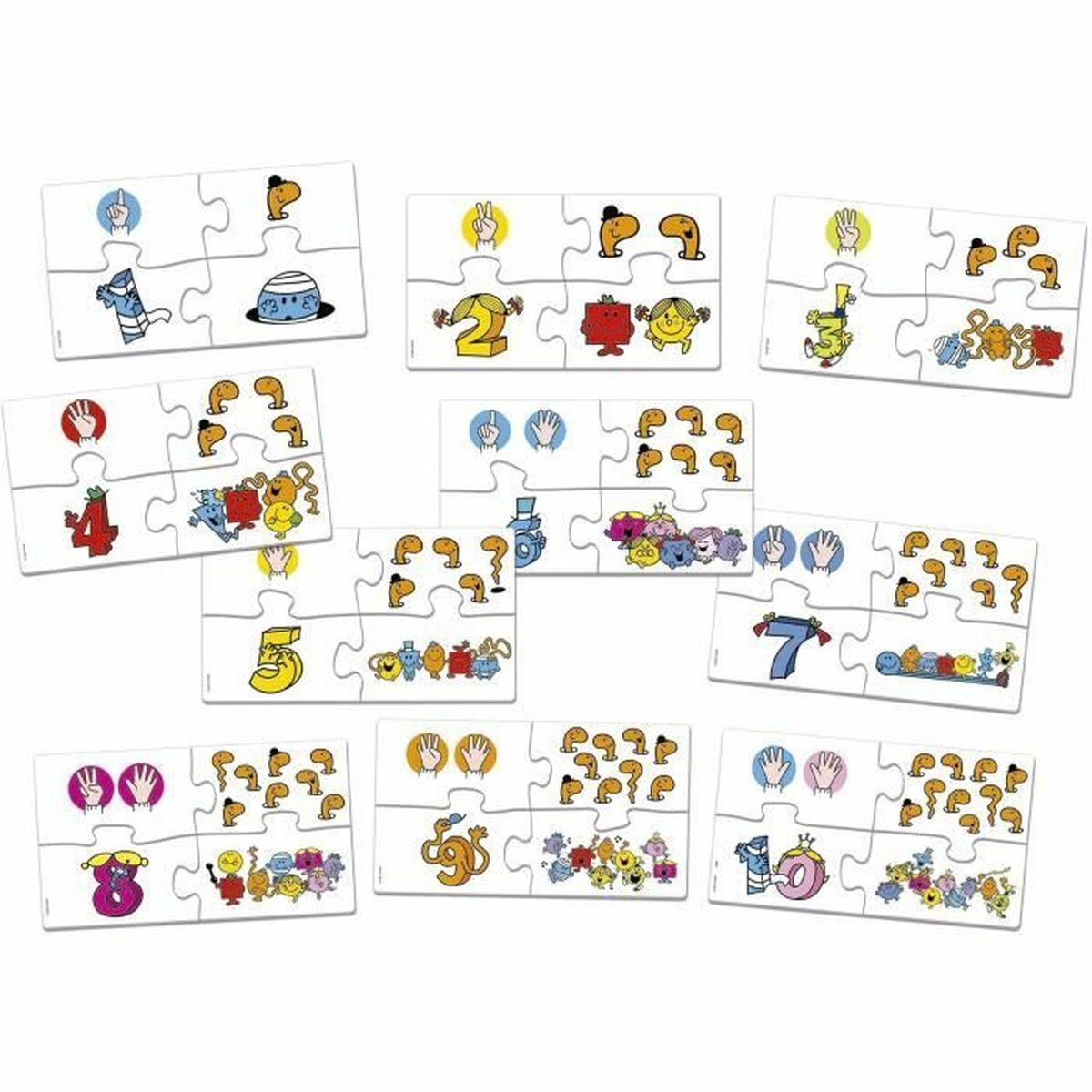 Juego Educativo Educa Mr. Men and Women