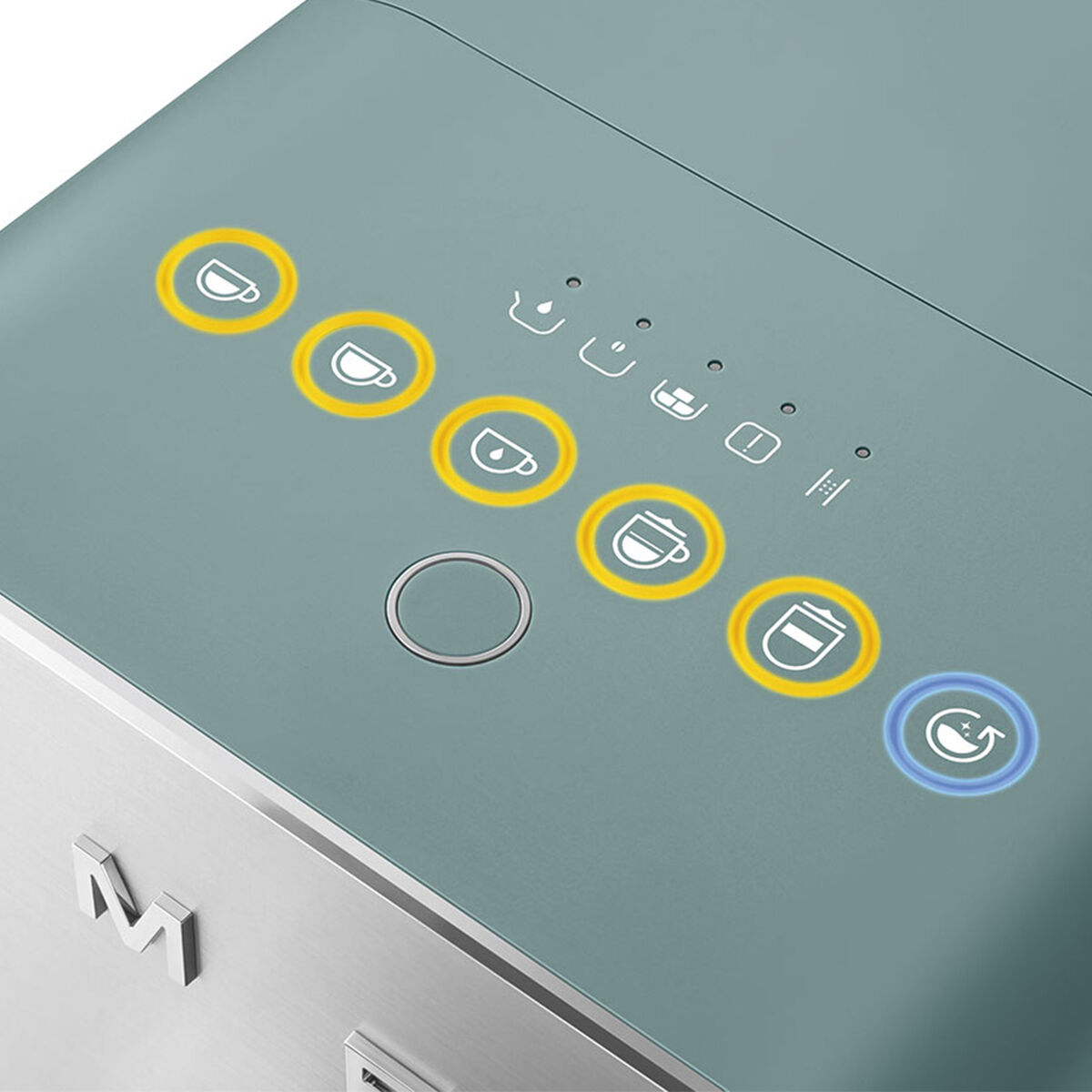 Cafetera Superautomática Smeg BCC13EGMEU Verde 1350 W 19 bar 1,4 L