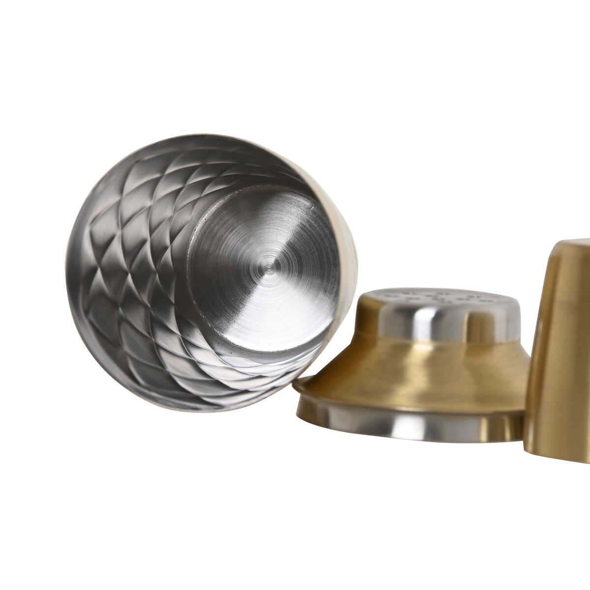 Coctelera Home ESPRIT Dorado Acero Inoxidable 9,5 x 9,5 x 22 cm