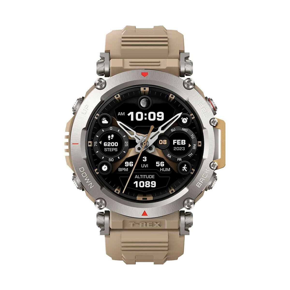 Smartwatch Amazfit T-Rex Ultra Acero 1,39"