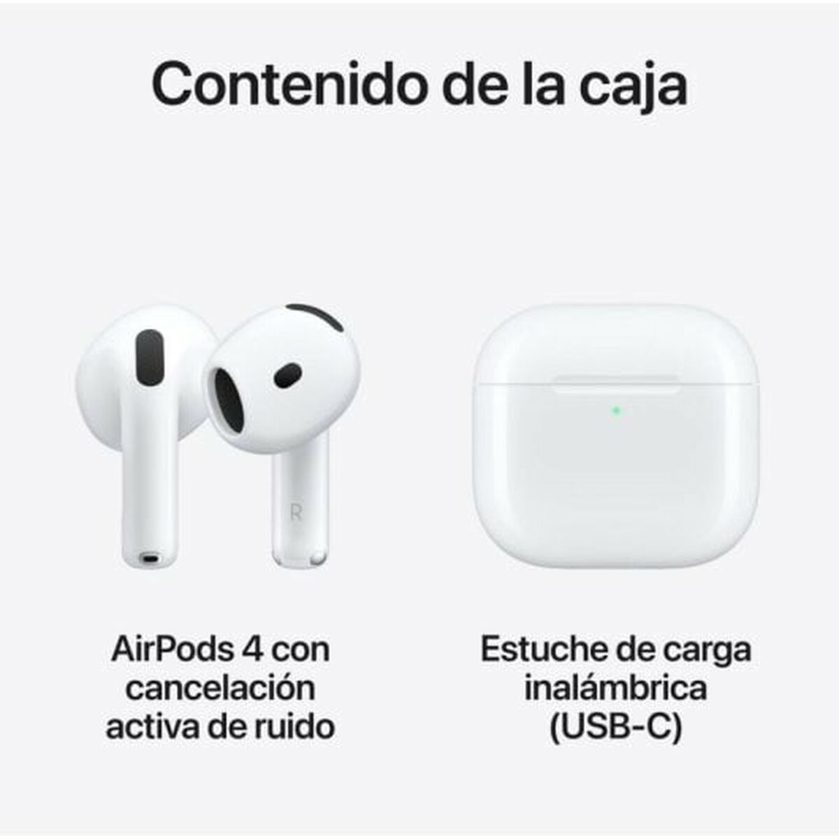 Auriculares in Ear Bluetooth Apple AirPods 4 Blanco