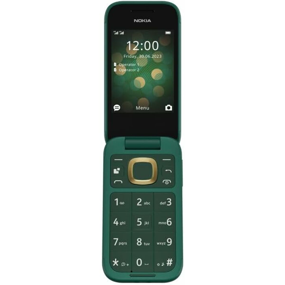 Teléfono Móvil Nokia 2660 FLIP 2,8" 48 MB 128 MB Verde