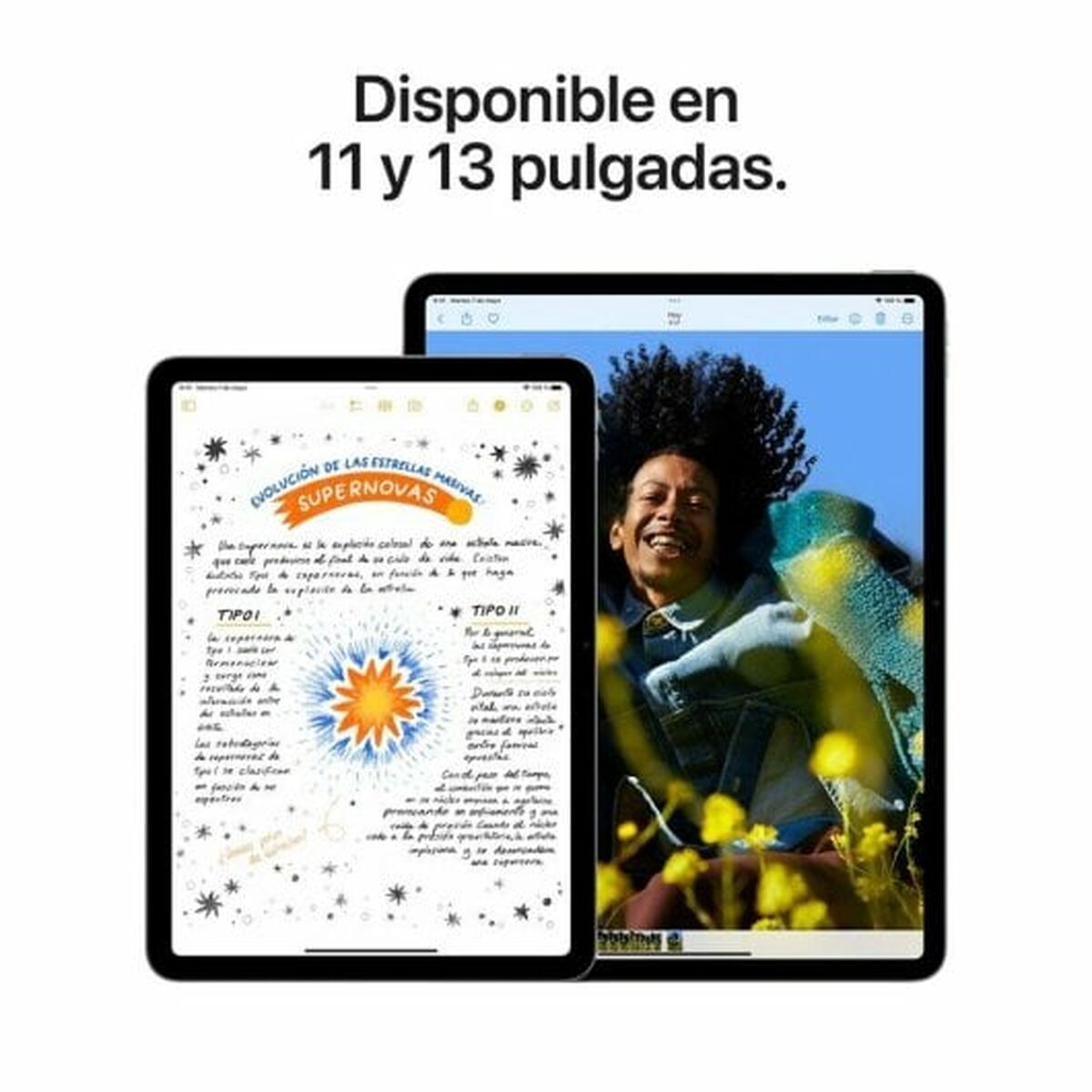 Tablet Apple iPad Air 2024 13" M2 8 GB RAM 128 GB Púrpura