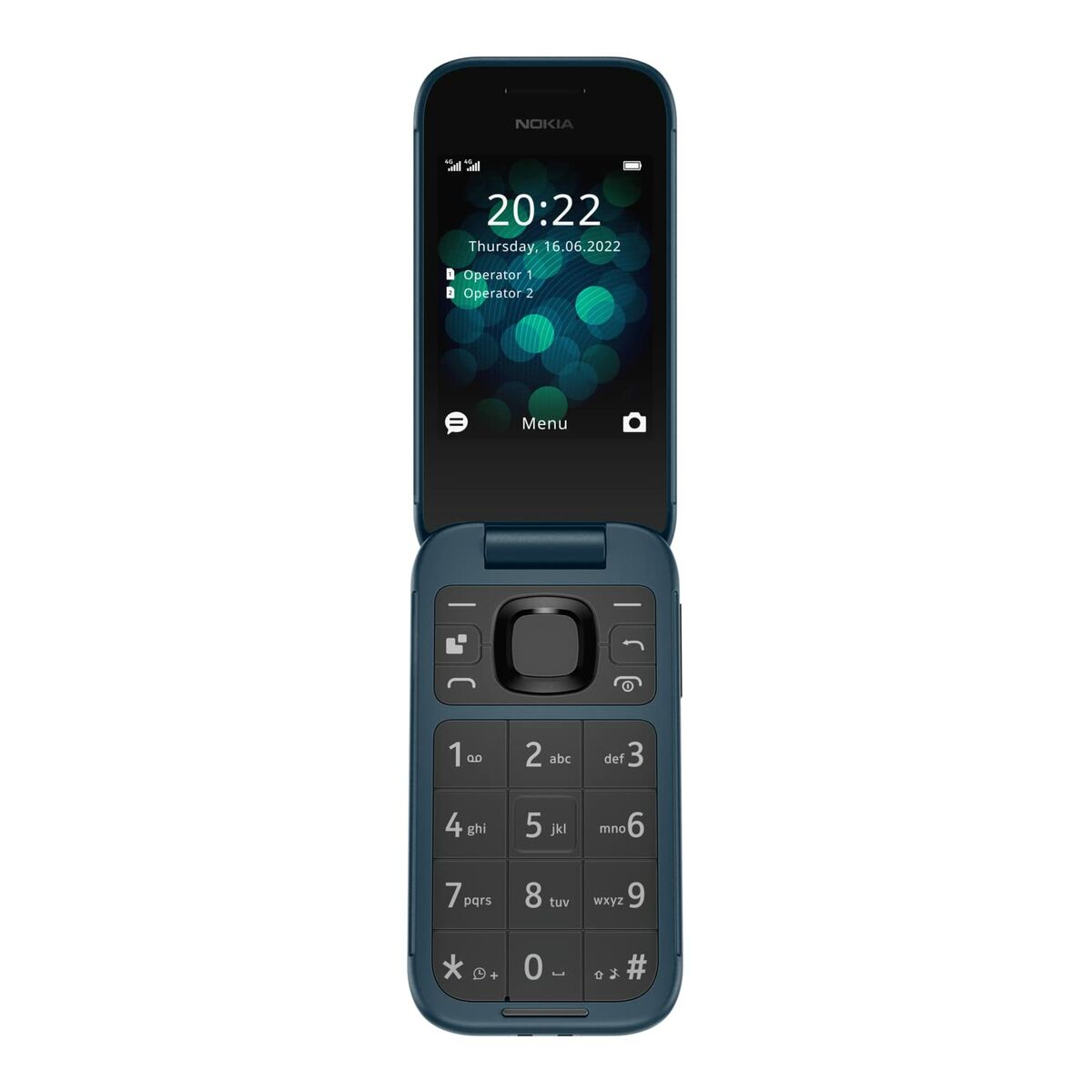 Teléfono Móvil Nokia 2660 FLIP BL 2,8" 128 GB RAM 4G/LTE
