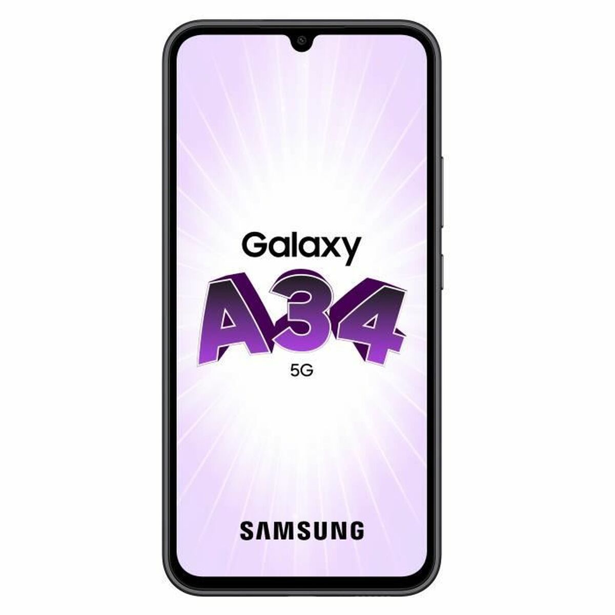 Smartphone Samsung A34 5G 6,6" Octa Core 6 GB RAM 128 GB Negro