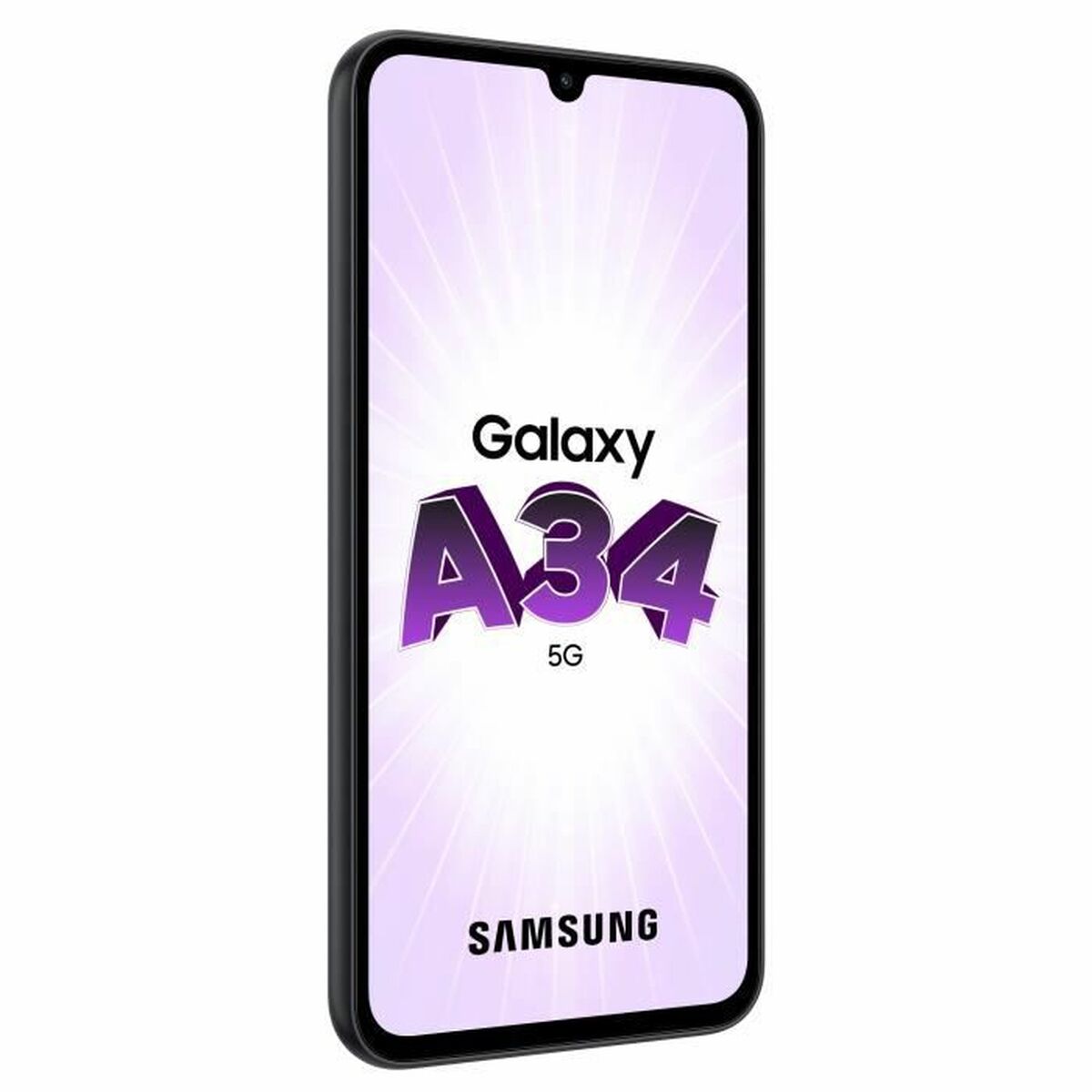 Smartphone Samsung A34 5G 6,6" Octa Core 6 GB RAM 128 GB Negro