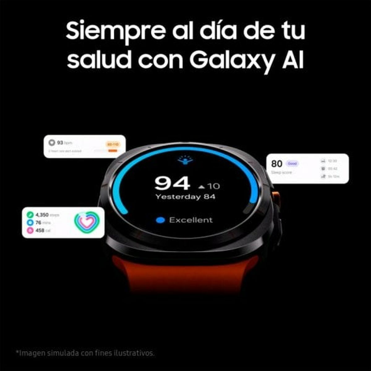 Smartwatch Samsung L705 Titanio Plateado