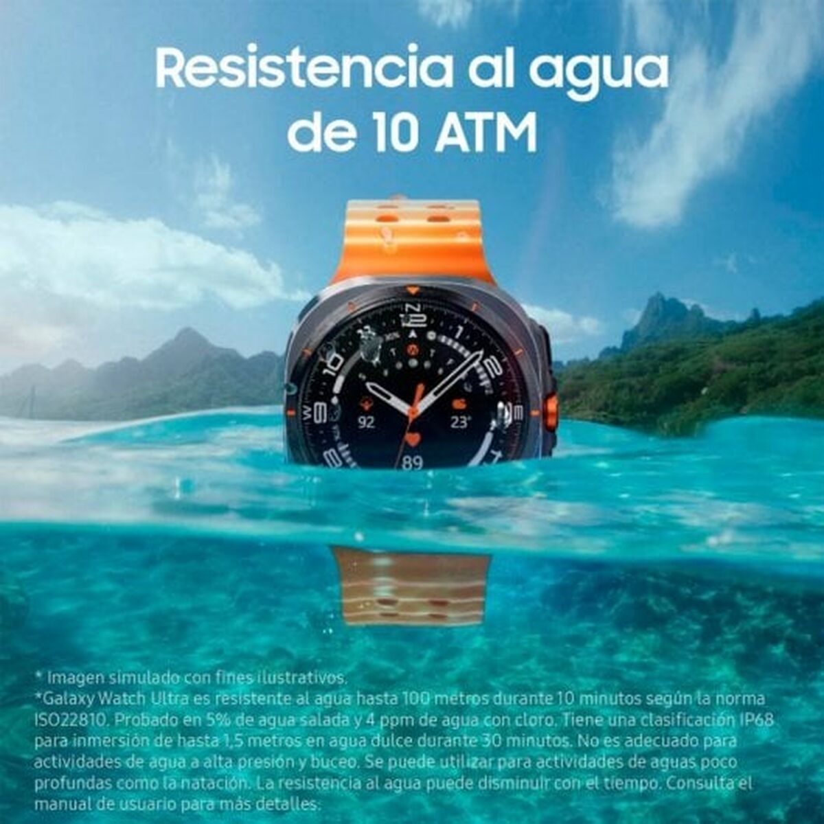 Smartwatch Samsung L705 Titanio Plateado
