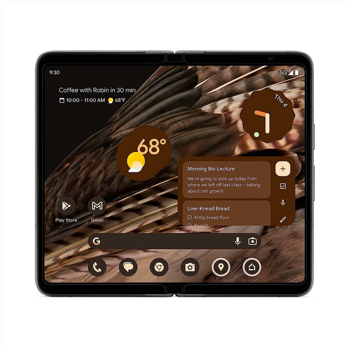 Smartphone Google Pixel Fold 7,6" Octa Core 12 GB RAM 256 GB Negro