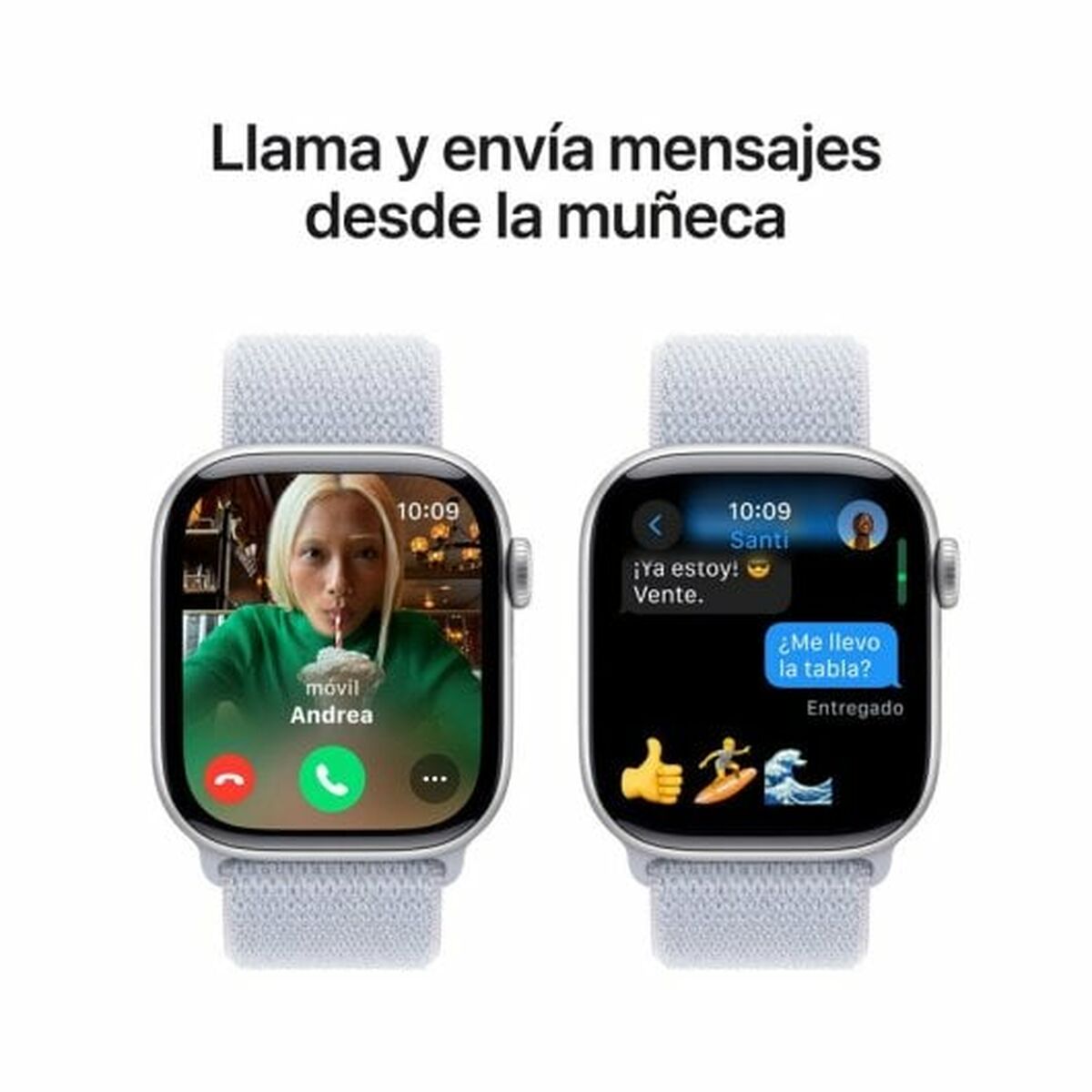 Smartwatch Apple Watch Series 10 Azul Plateado