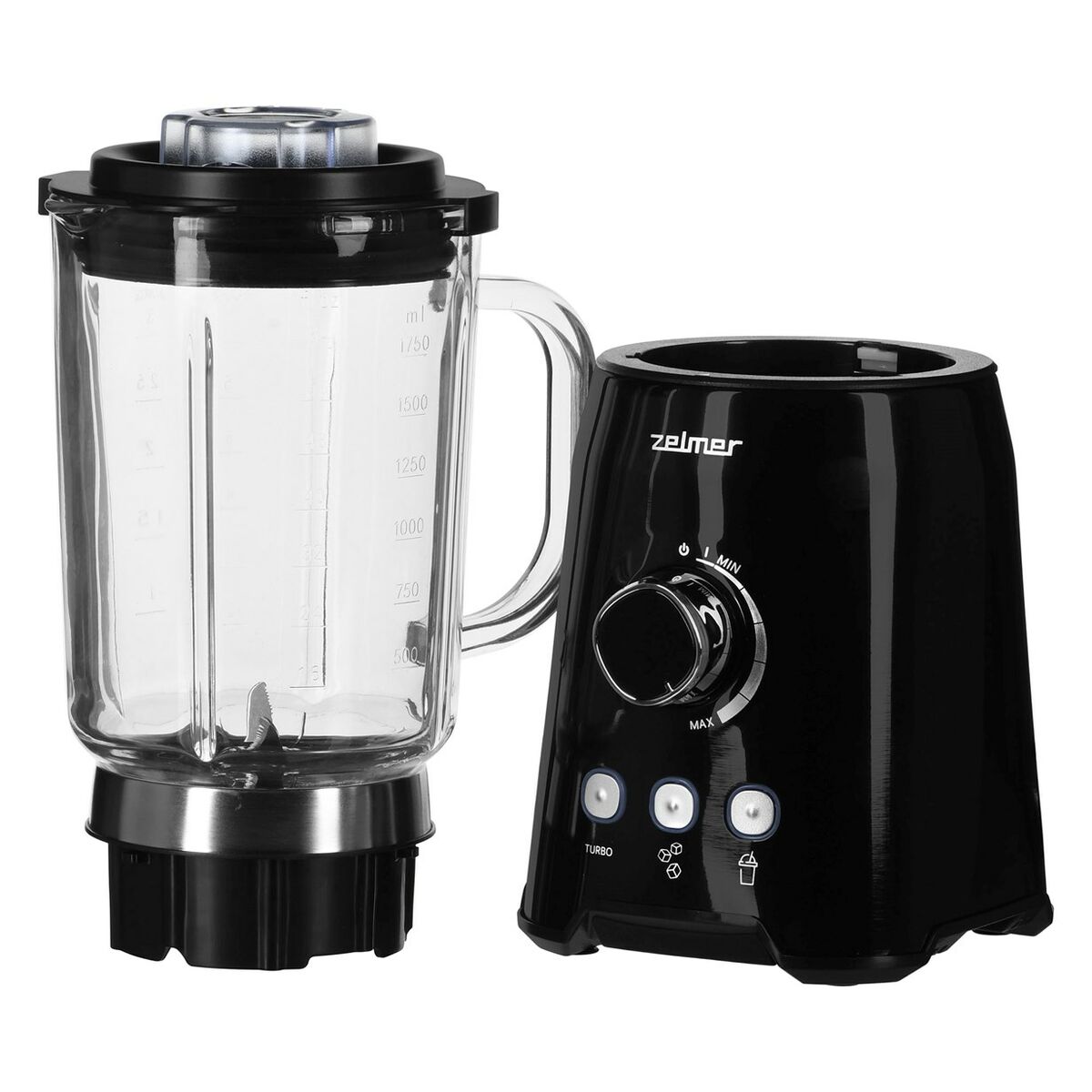Batidora de Vaso Zelmer ZSB4799B Negro Transparente 1200 W 1,75 L