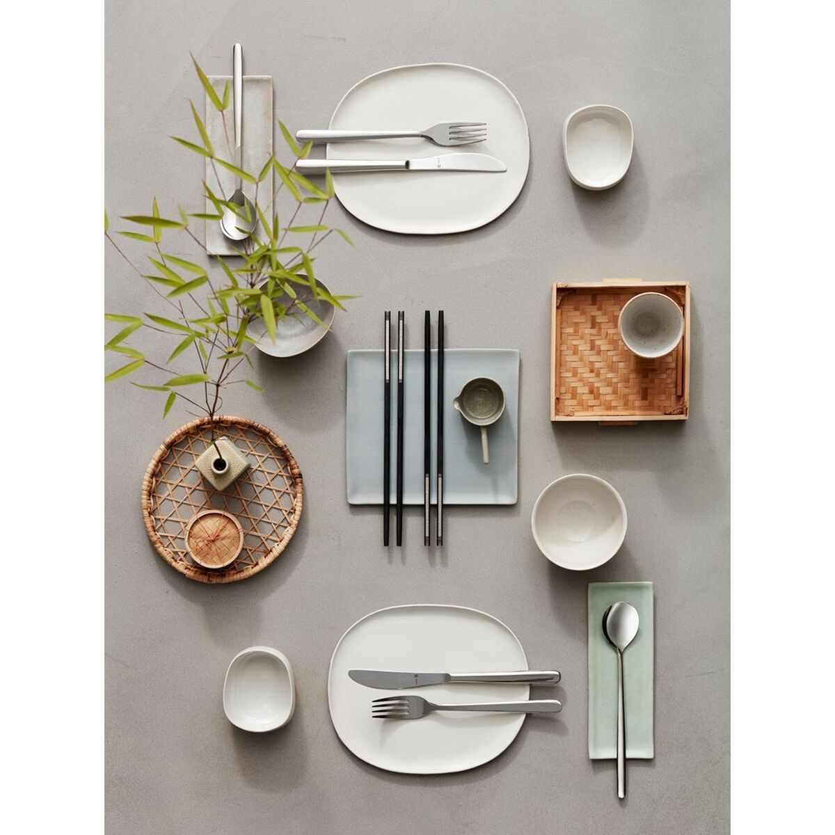 Juego de Cuchillos de Cocina y Soporte WMF