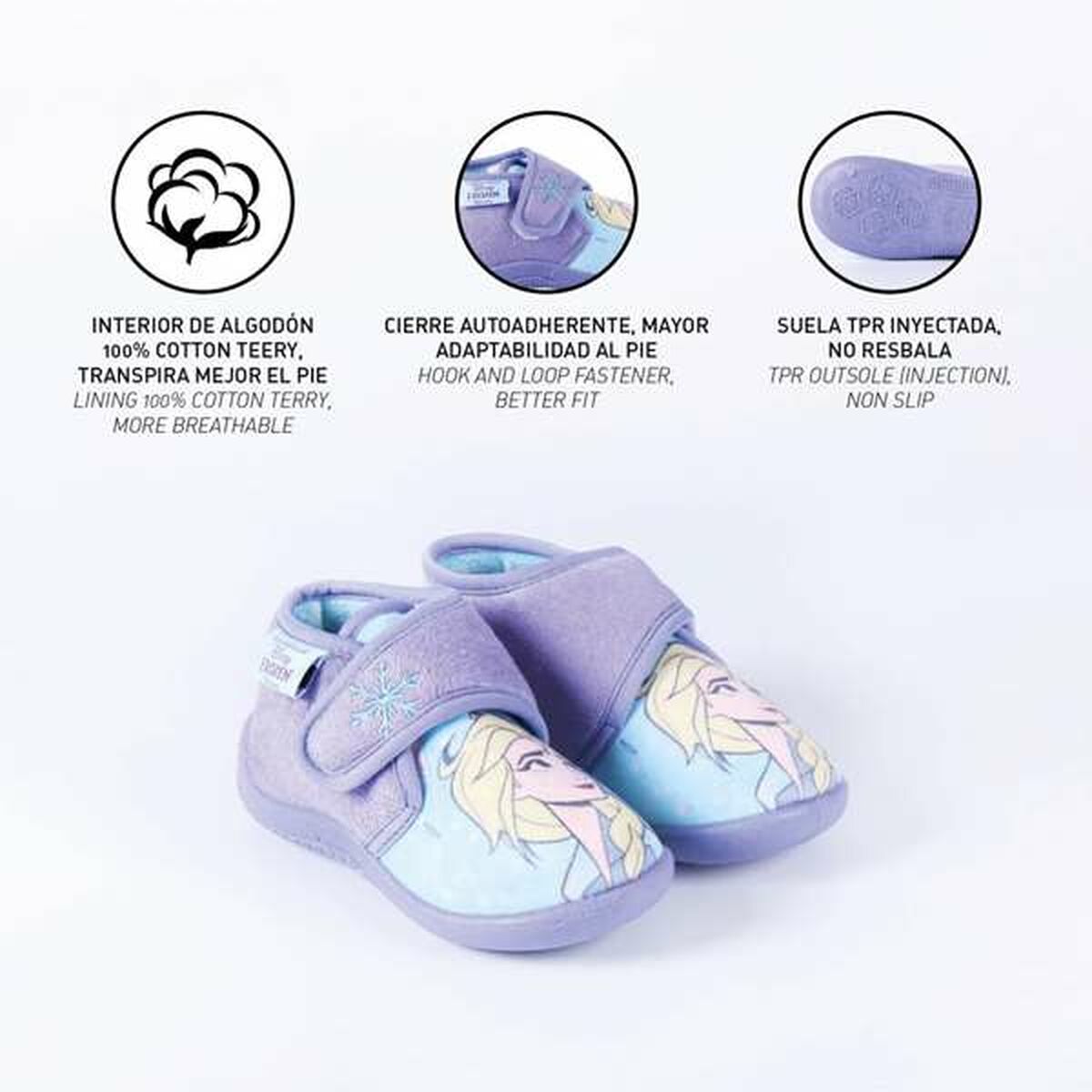 Zapatillas de Estar por Casa Frozen Lila 23