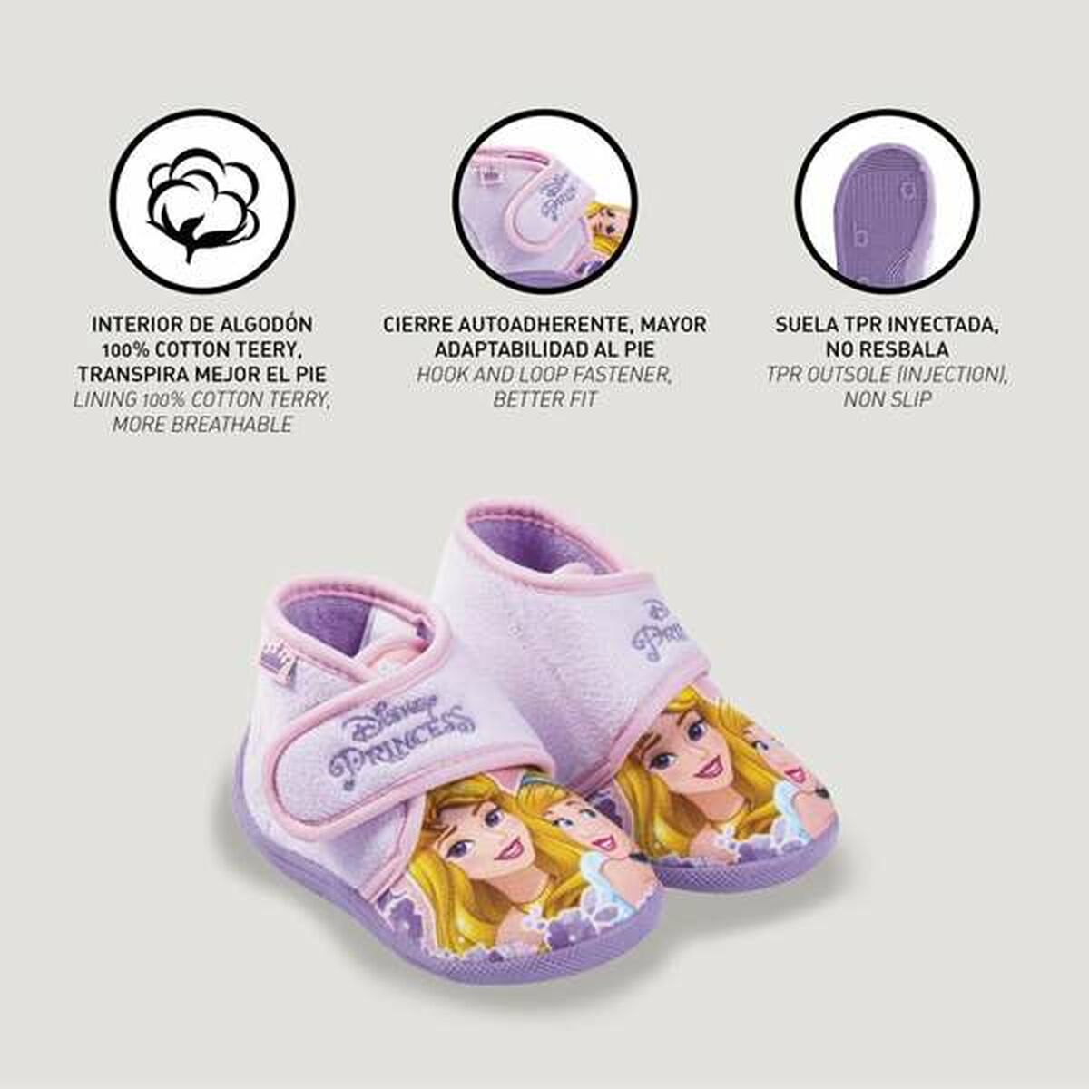 Zapatillas de Estar por Casa Princess Rosa 23