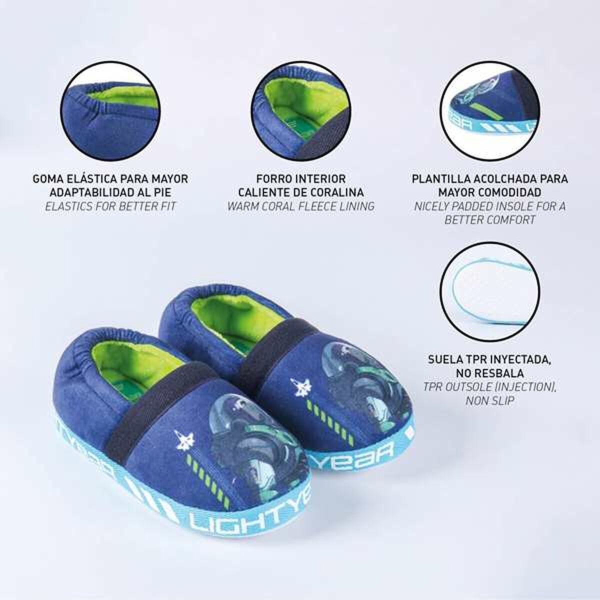 Zapatillas de Estar por Casa Buzz Lightyear Azul oscuro 34-35