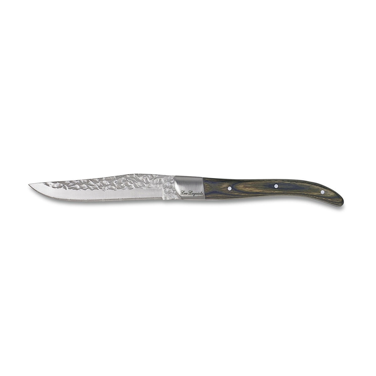 Cuchillo de Cocina Lou Laguiole Volcano Metal Acero 23 x 2,4 x 1,5 cm 6 Unidades