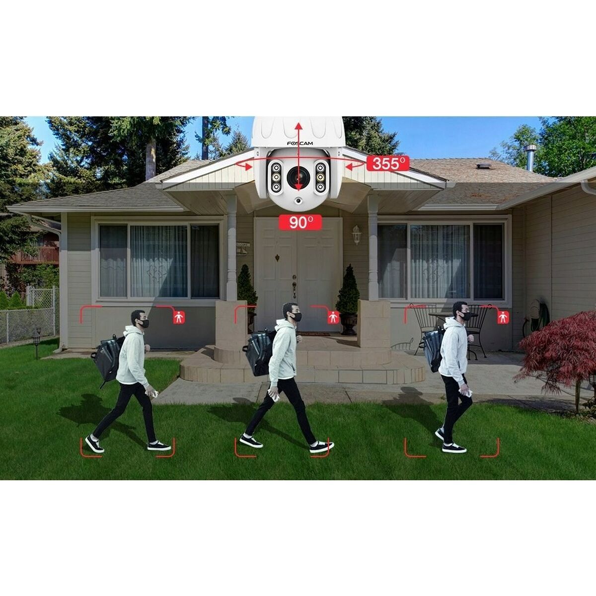 Videocámara de Vigilancia Foscam SD8EP