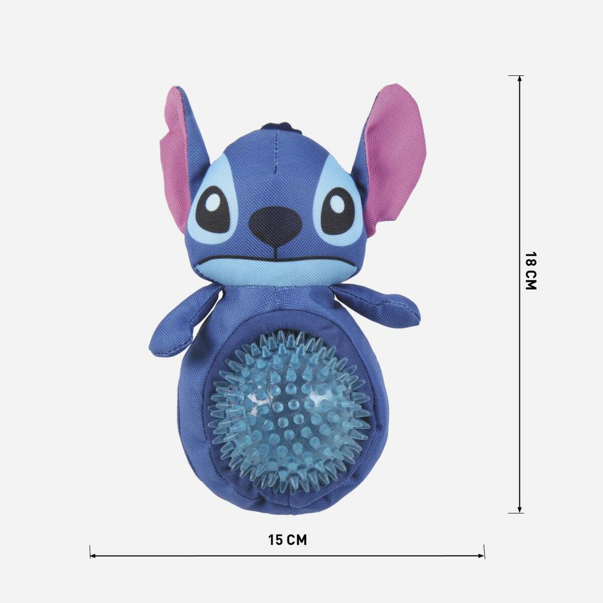 Juguete para perros Stitch Multicolor Plástico Animales