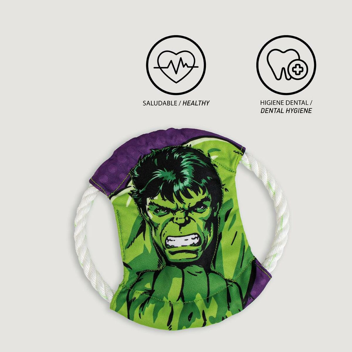 Juguete para perros Marvel Verde 22,0 x 22,0 x 6,0 cm