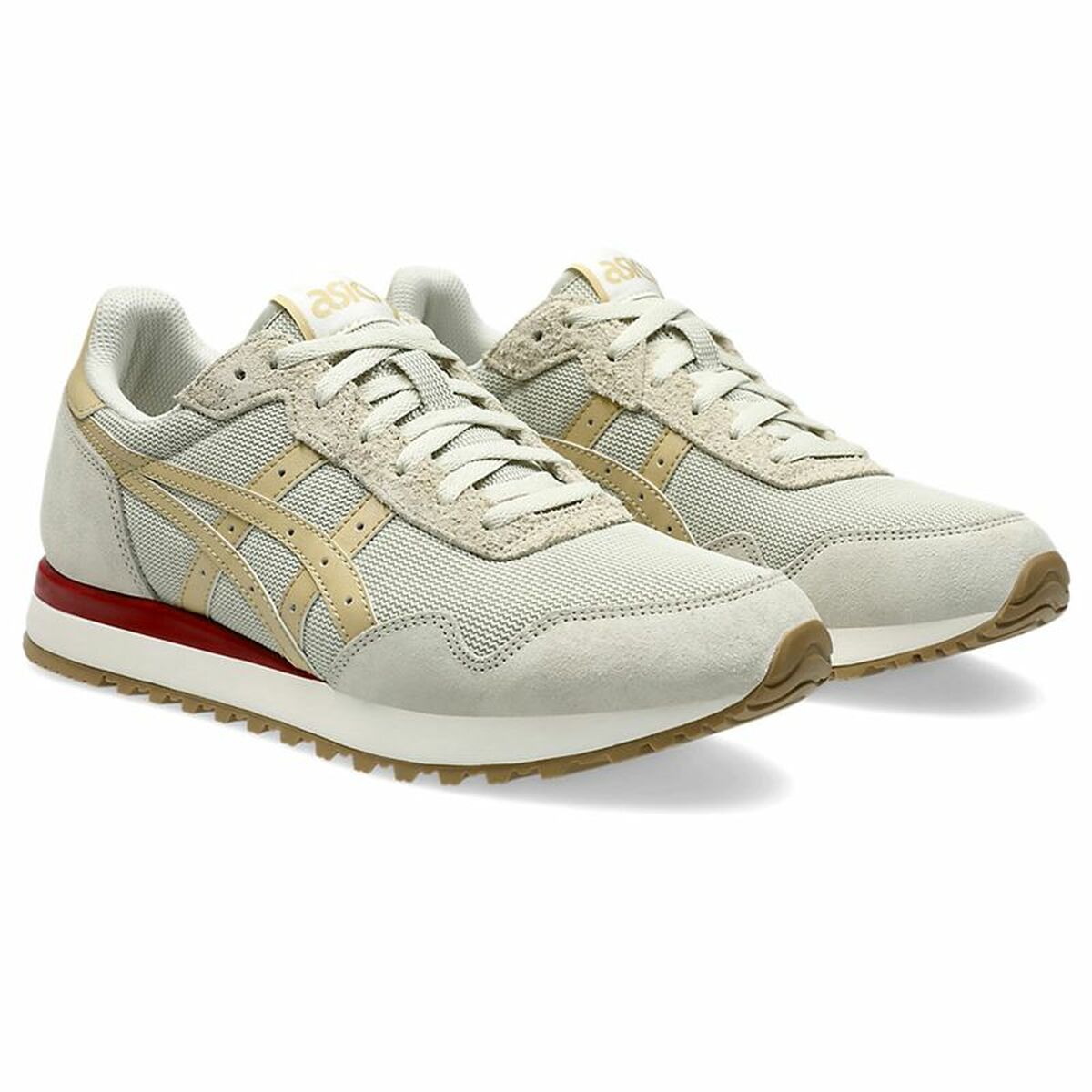 Zapatillas Deportivas Hombre Asics Tiger Runner II Marrón Gris claro