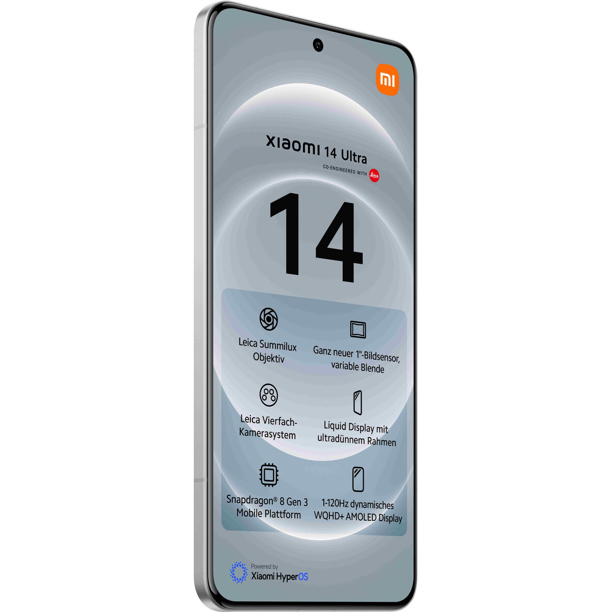 Smartphone Xiaomi 14 Ultra 6,73" 16 GB RAM 16 GB 512 GB Blanco