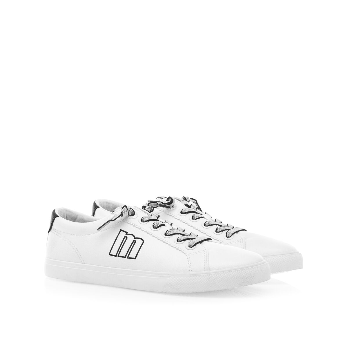 Zapatillas Deportivas Mujer Mustang Murri White ucky Black 60142 C56166 Blanco