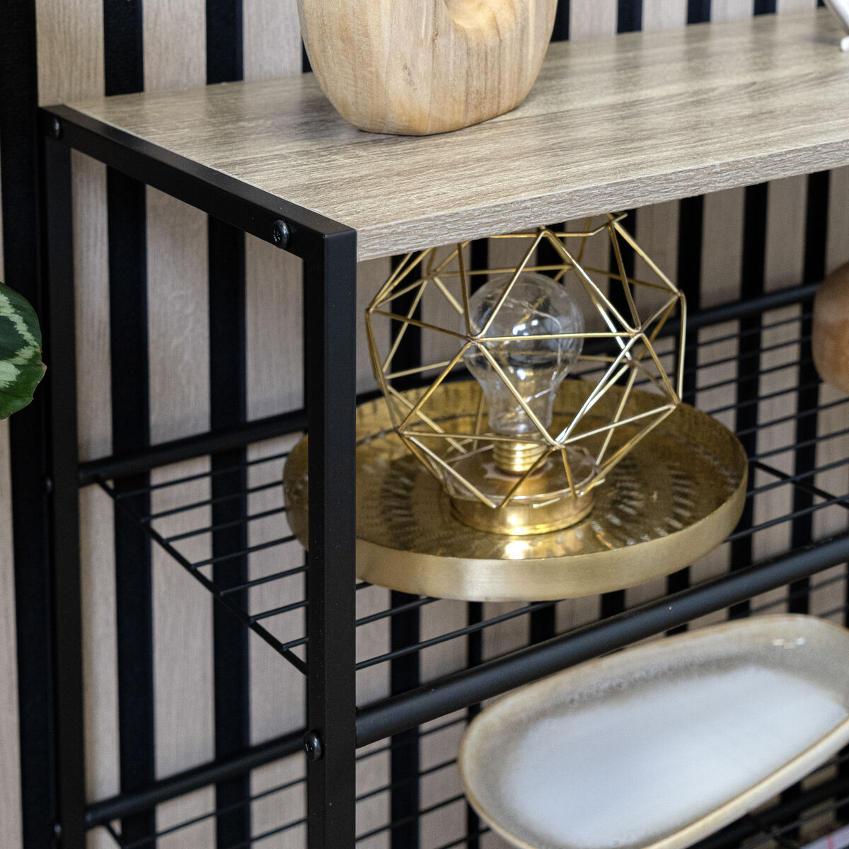 Estantería Vinthera Moa Metal Madera MDF 60 x 30 x 63,5 cm (3 Unidades)