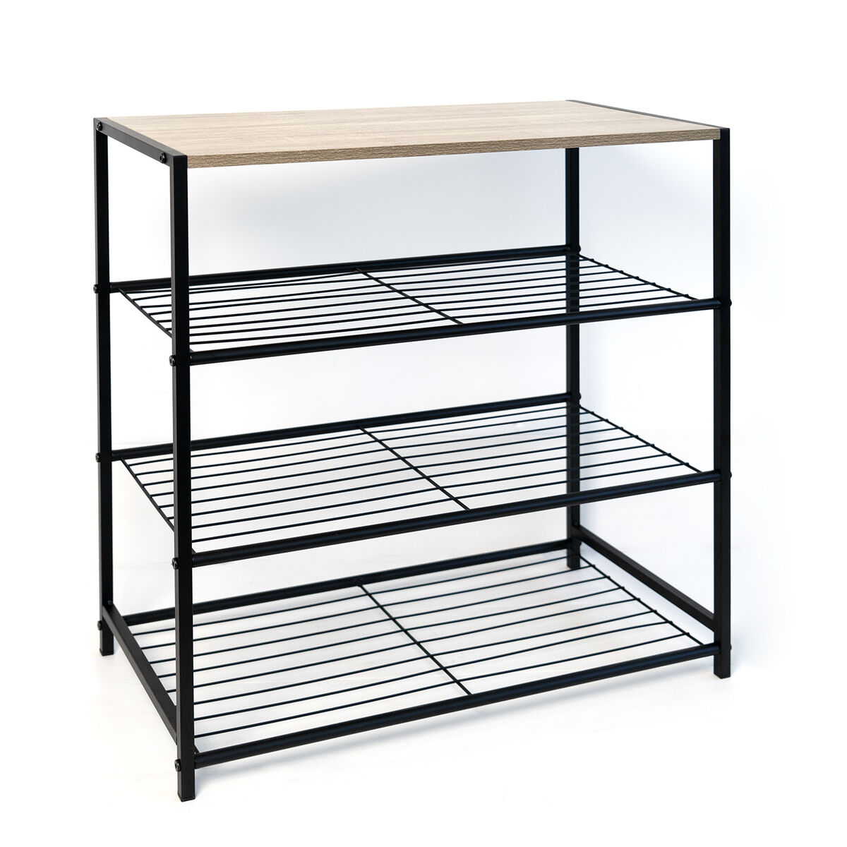 Estantería Vinthera Moa Metal Madera MDF 60 x 30 x 63,5 cm (3 Unidades)