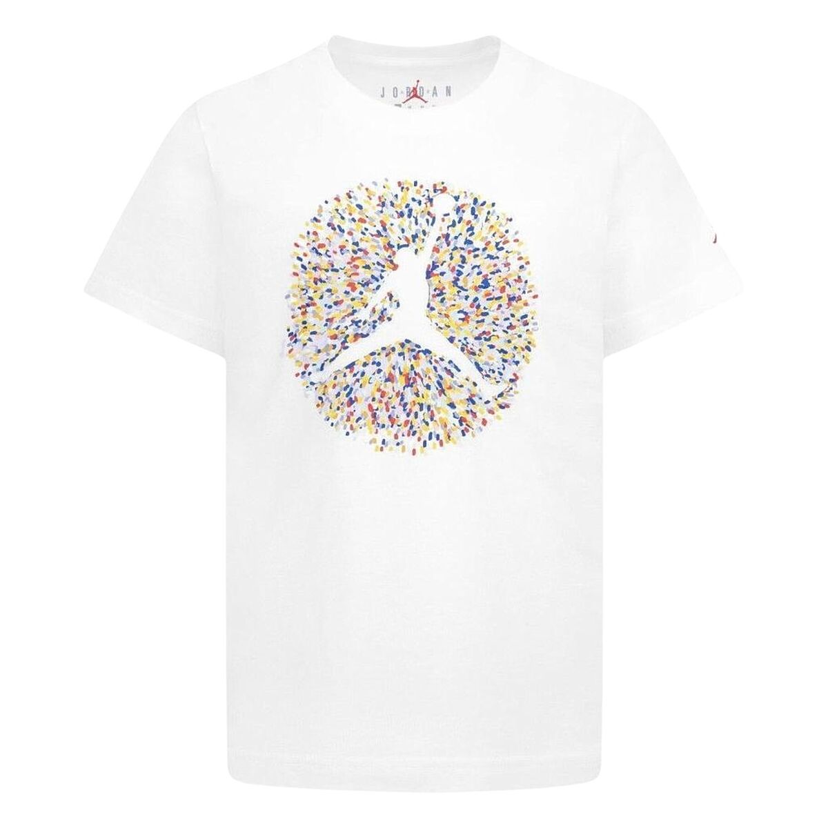 Camiseta de Manga Corta Infantil Nike JDB POOLSIDE JUMPMAN SS TEE 95D122 001 Blanco