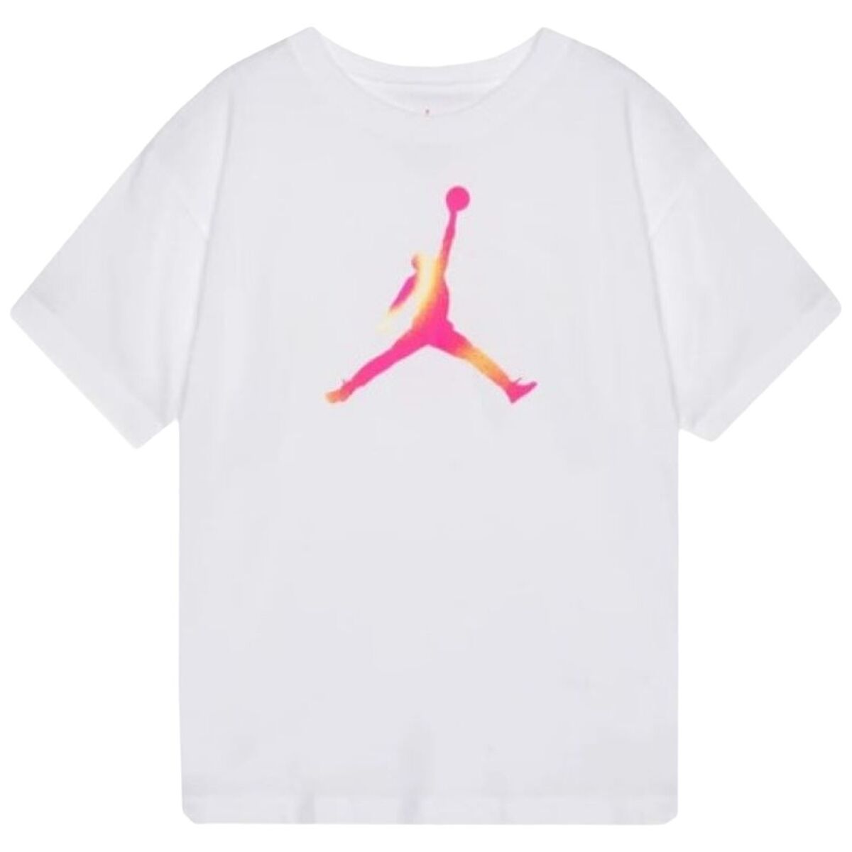 Camiseta de Manga Corta Infantil Nike Blanco
