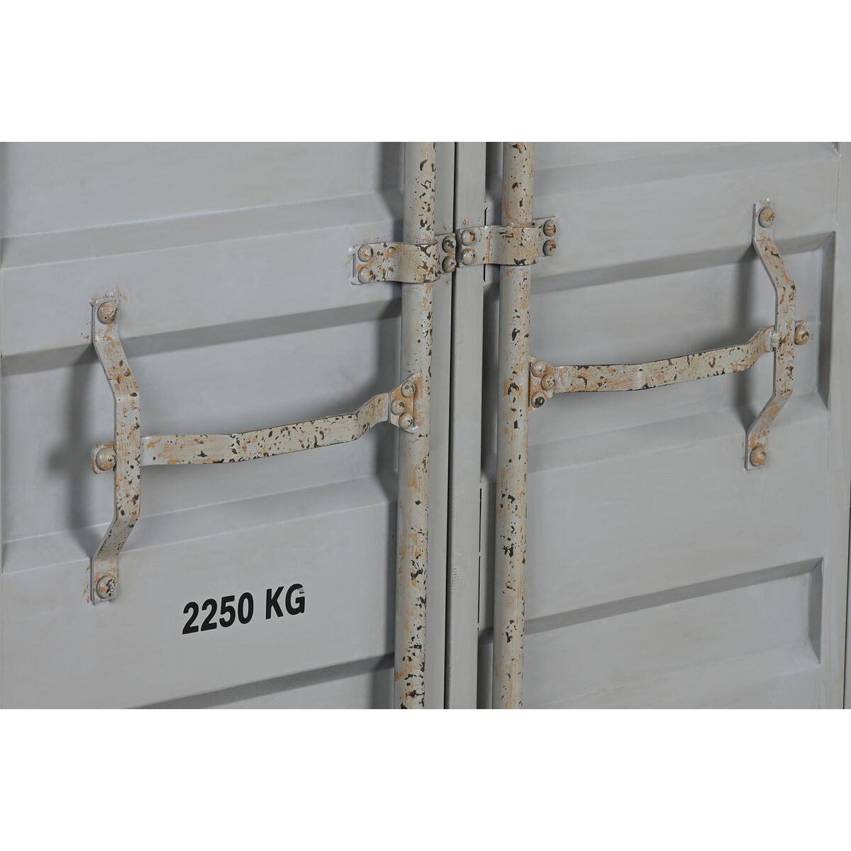 Estantería Home ESPRIT Gris Azul cielo Metal Madera MDF 87 x 44 x 168,5 cm