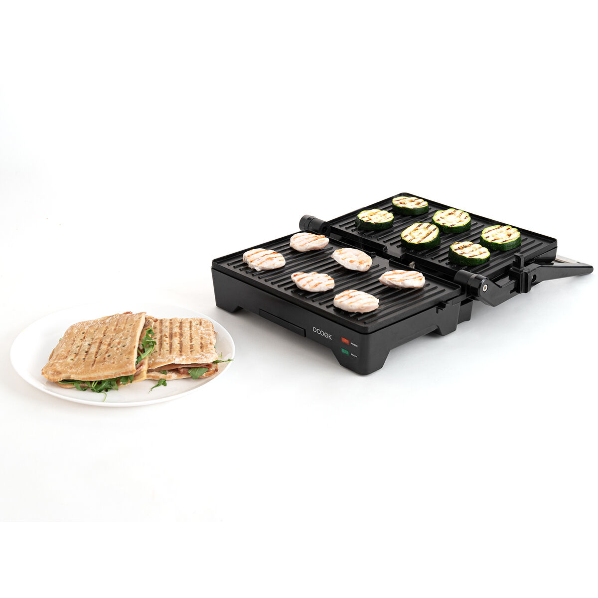 Grill de contacto Dcook Gallery Acero 1600 W 4 Unidades