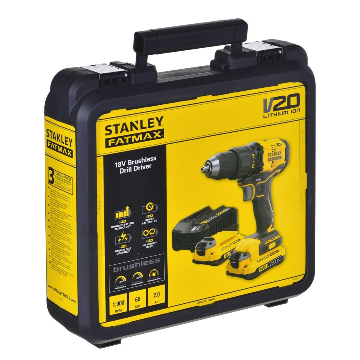 Atornillador eléctrico Stanley SFMCD710D2K-QW