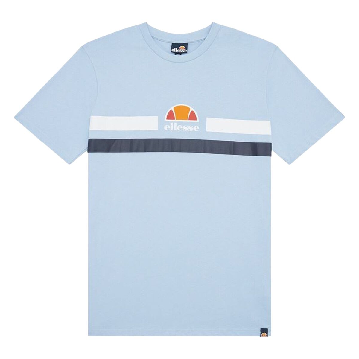Camiseta de Manga Corta Hombre Ellesse Aprel Cian