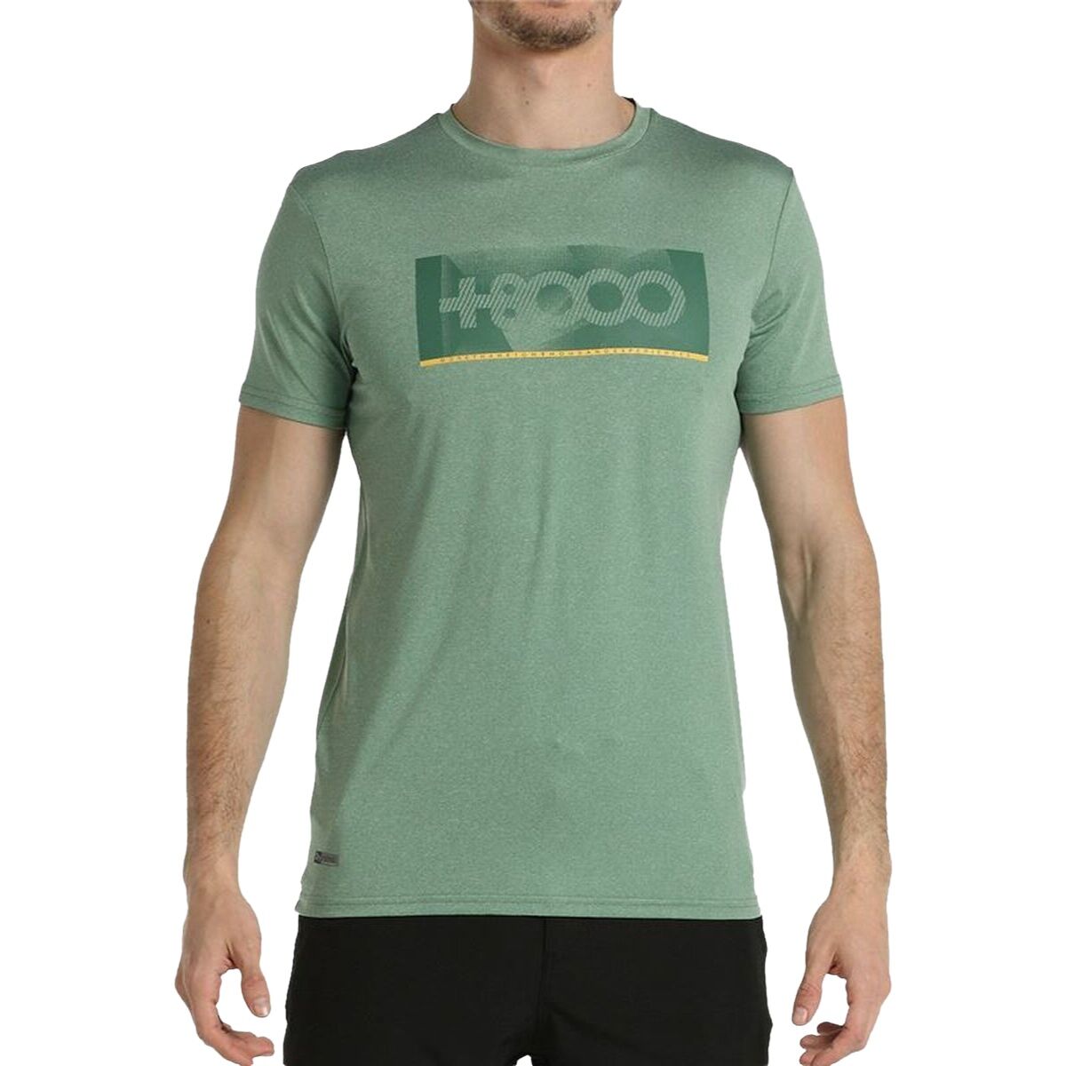 Camiseta de Manga Corta Hombre +8000 Azul