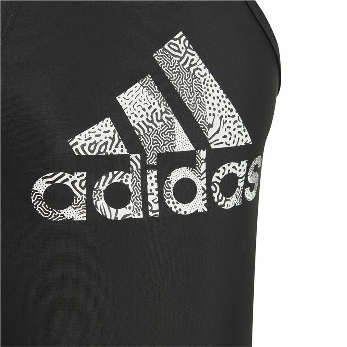 Bañador Niña Adidas Big Logo Negro