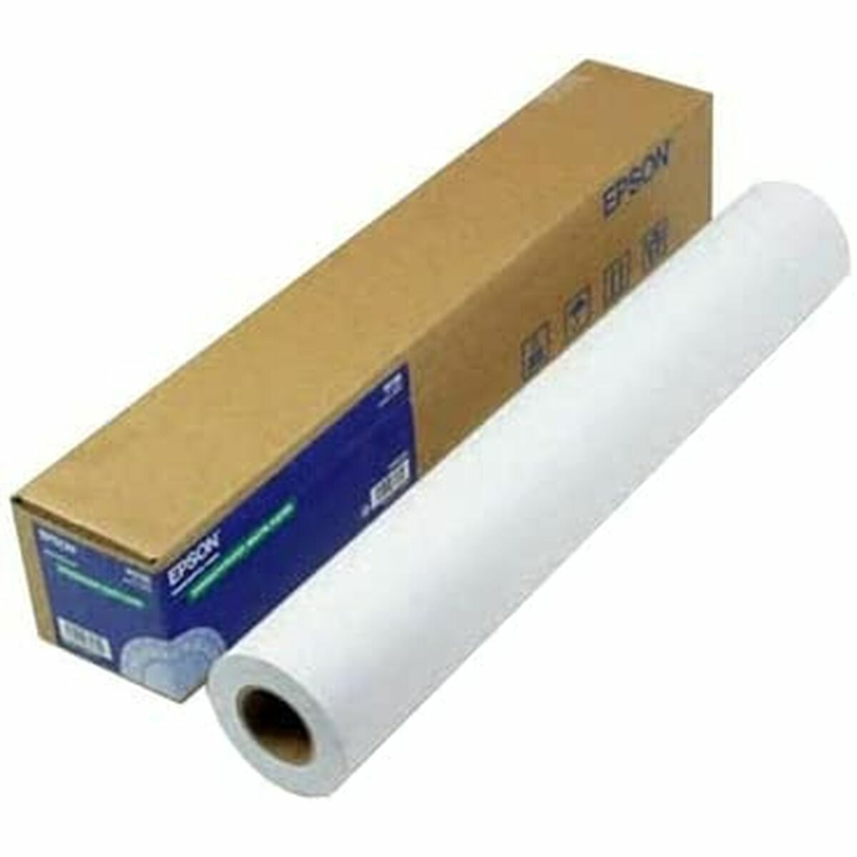 Pack de Tinta y Papel Fotográfico Epson Rollo de Singleweight Matte Paper, 24" x 40 m, 120 g (1 unidad)