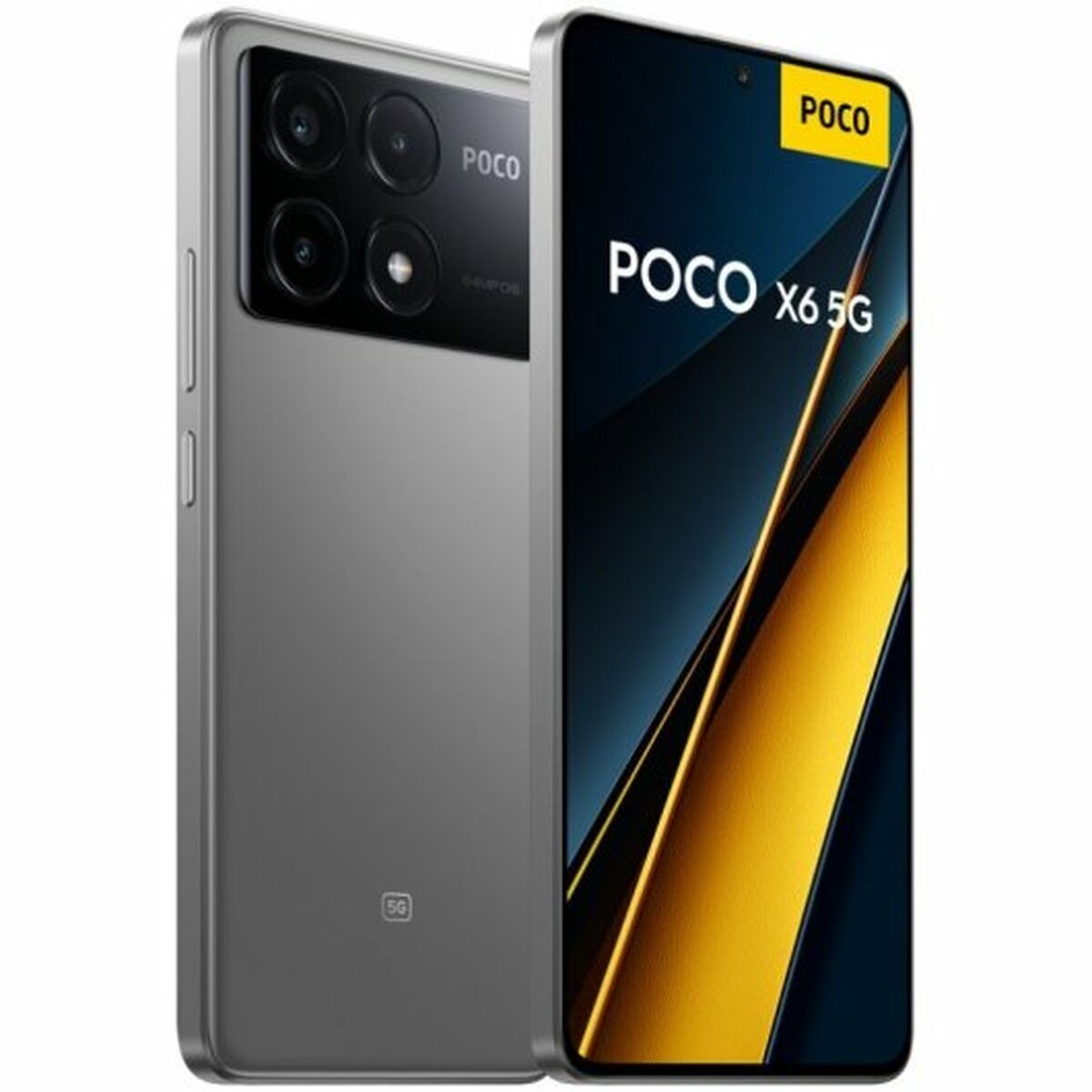 Smartphone Xiaomi Poco X6 Pro 5G 6,67" 8 GB RAM 8 GB 256 GB Gris