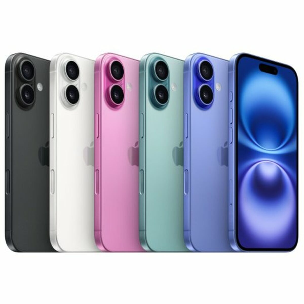 Smartphone Apple iPhone 16 6,1" Hexa Core 8 GB 256 GB Verde