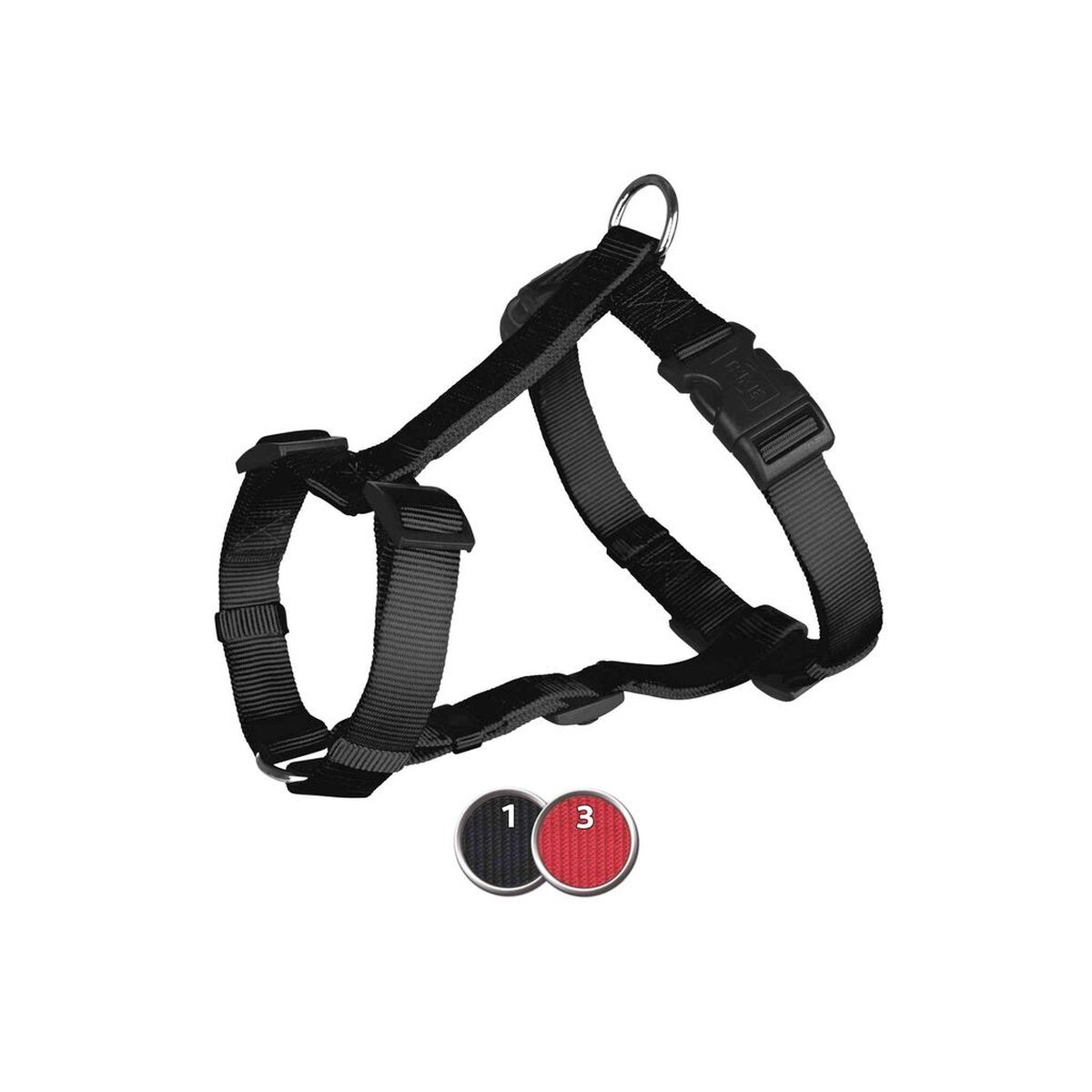 Arnés para Perro Trixie Classic Negro M/L